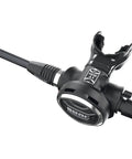 Close-up of the IT500 ICE Scuba Regulator and Emergency Octopus Set With Venturi Adjust, ergonomic design, black finish