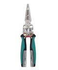 Licavey 23 In 1 Multifunctional Wire Stripper Pliers With Detachable Non Contact Voltage Tester For Electrical Work, steel body with rubber grips.