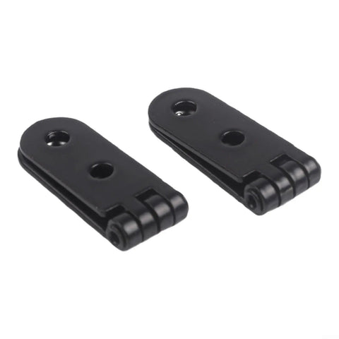 2 Pack Beefy Black Iron 180 Degree Folding Hinge For Tables And Cabinets Heavy Duty Foldable Hardware With Screws Smooth 180 Degree Action