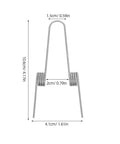Dual Torsion Springs For Kitchen Garbage Can Repair Universal Fit Stainless Steel Kit To Keep Lid Opening Smooth And Super Durable For Your Home Setup, 4.1cm