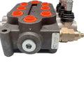 Side view of Heavy Duty 3 Spool Hydraulic Directional Control Valve With 25 GPM At 3000 PSI For Small Tractors Loaders And Log Splitters
