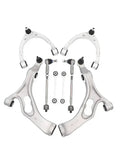 8PCS Control Arm With Ball Joint And Bushing Stabilizer Link Tie Rod Kits For Porsche Cayenne 92A And VW Touareg 7P5 Bolt On Replacement