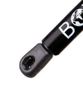 Close-up of Heavy Duty Gas Strut Lift Supports 45 Lb Force 18.5 Inch Stroke Set Of Two for truck canopy and toolbox lid.