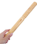 Hand holding Durable Dope Wooden Garden Tool Handle Replacement For Shovel Spade Hoe Sickle Interchangeable Multipurpose Grip