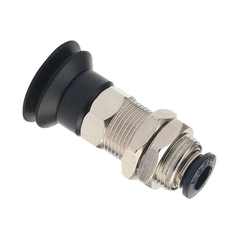 Get your hands on these industrial grade pbk-20 black pneumatic manipulator suction cups for heavy lifting. Metal and rubber connector.