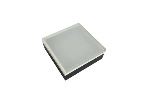 6x6 Inch Paver Light 2700K Warm White Glare-Free Brick Lighting For Driveways, Walkways, Pool Decks And Patios, 12V Hardwired, IP67 Waterproof