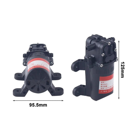 Get Ready For Precision With This Automatic 3.5L Min 70 Psi 12V Diaphragm Water Pressure Pump Featuring High Flow Rate And Quiet Operation Perfect For RVs Cars And Home Use