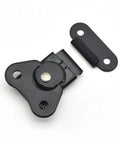 Rotary Draw Latch Parallel Style For Heavy Duty Enclosures And Panels, Fits K3-1660-52, 1 Piece, black latch close-up