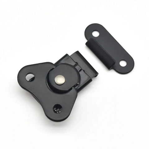 Rotary Draw Latch Parallel Style For Heavy Duty Enclosures And Panels, Fits K3-1660-52, 1 Piece, black latch close-up
