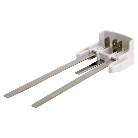 Water Level Sensor Replacement For Scotsman Ice Machines A39030021 SCA39030021, white, showing metal prongs for accurate water level control.