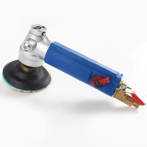 Side Exhaust Granite Air Wet Polisher With Backup Pad For Excellent Stone Polishing Performance Low Vibration And Noise Makes Your Job