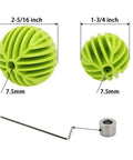 Flex Bit Placement Tool And Bumper Ball Guide Kit with 1-3/4in and 2-5/16in balls, 1/4in shank for cable installation