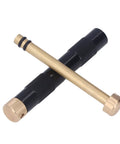 Portable 13cm Emergency Fire Piston Fire Starter, Metal Compression Piston Tool, aluminum-brass ignition rod and cap.