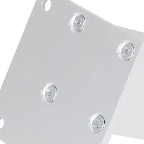 Mounting plate of the Beefy 60mm Aluminum Sofa Legs and Adjustable Furniture Feet for Sofas and Cabinets, Rust Proof Oxidized Finish
