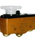 Tough As Nails Snap Action Limit Switch With Spdt Actuator And Pin Plunger Lever, compact size, heavy-duty construction for reliable operation.