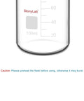 100ml beaker detail from High Form Beaker Set With Precise Graduations, Five Piece Borosilicate Glass Beakers In 50 Ml, 100 Ml, 250 Ml, 500 Ml, And 1000 Ml Sizes For Lab Use, Chemistry Classes, And Educational Science Experiments