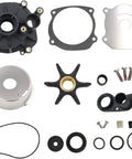 Complete All In One Water Pump Repair Kit With Housing For Johnson Evinrude Outboard Motors V4 V6 V8 85 300 HP Rebuild Replacement 5001594 Marine Engine Parts