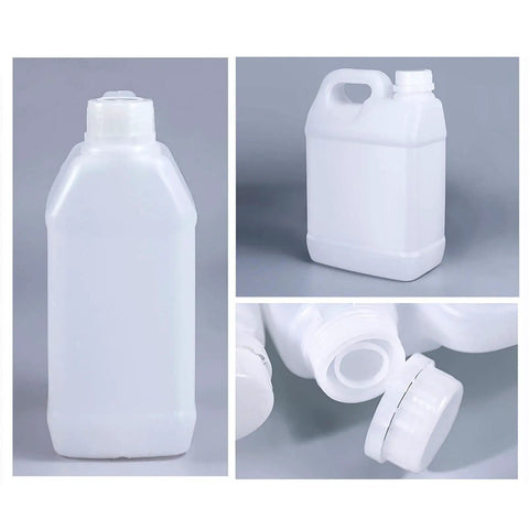 Heavy Duty HDPE Water Container With Handle And Lid Tamper Cover Reusable Storage Bottle for oils and DIY projects