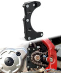 Heavy Duty Pom Chain Cover Engine Case Protector Guard For Yamaha Raptor 700 And 700R 2006 2019, black pom material on sprocket.