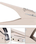 Side view of the Mushroom Hole Puncher 6 Sheet A4 Capacity, mushroom shaped paper punch for office, school, and craft use.