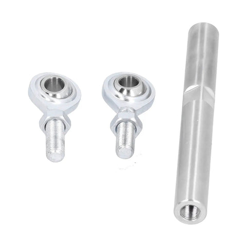 Adjustable Heim Joint Alternator Tensioning Rod Bracket For SBC BBC 350 454 V8, stainless steel rod and joints.