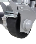 Heavy Duty Electric Trailer Dolly swivel jack and 8 inch rubber tire for smooth movement and easy setup.