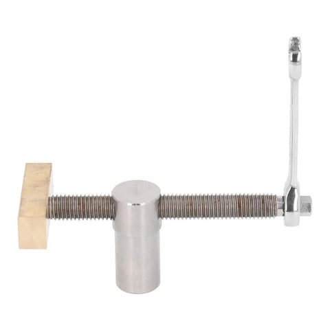 Woodworking Desktop Clip 19mm Bench Dog Clamp For Workbench Vise Fixed Brass Stop Stainless Steel Construction Ideal For DIY Drilling Tasks