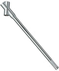 Triple Handle Adapter For SBL1000 Super Ball Wrench 2030 By Wise Tools, nickel chrome finish, shown in side view