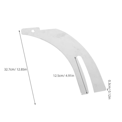 Rock Solid Table Saw Riving Knife Metal Splitter Guard For Woodworking Safety Kickback Prevention Precision Workshop Upgrade, 32.7cm