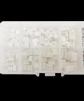 Awesome 230 Pc Jst Ph 2.0 Wire Terminal Kit With 2.0mm Pitch For 2P 3P 4P 5P Housing Pin Headers And Male Female Soldering Connectors Perfect Diy Electronics Projects Plus Super Easy To Install Great Value Bundle, white plastic parts organizer