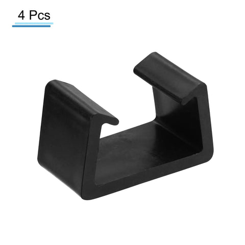 Heavy Duty Patio Furniture Clips 4 Pack 59mm Diameter Rattan Sofa And Wicker Chair Fasteners For Outdoor Garden Black Locks In Your Sectionals
