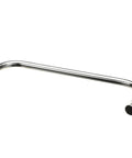 Beefy Stainless Steel Swing Spout Faucet 12 Inch For Commercial Sinks Durable O Ring Seal 2.2 GPM At 80 PSI Compatible With Spouts From 6 To 16 Inches ANSI NSF 61 9 372 Certified Replacement Part, side view