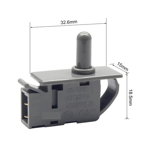 0.5A 1A Refrigerator Door Light Control Spare Part With Low Resistance For Stable Current And Reduced Arcing HC 056K dimensions