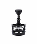 Solid Game Changer Espresso Pin Distributor And Coffee Clump Breaker Tool For Portafilter, black aluminum design with comfort grip.