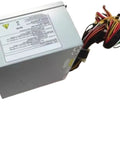Beefed Up 550W Desktop And Server Power Supply For Industrial PCs Reliable PSU With Efficient Cooling Easy Install Durable Build Ideal For Workstations Servers And Data Centers silver PSU with multicolor cables