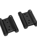 Double Action Spring Hinge Set Auto Close Two Way Door Hinge for Cabinets Wardrobes and Gates Stainless Steel Plated