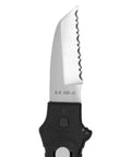 Beefy 3 Inch Dive Knife With 6.5 Inch Total Length Made From Corrosion Resistant 420 Stainless Steel Quick Release Sheath For Easy Access.