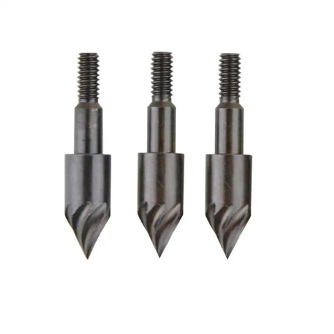 12 Or 24 Pack 100 Grain Archery Field Points Screw In Arrow Tips For Target Practice And Bow Hunting Replacement Beefy Carbon Steel