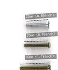 Black Zinc Alloy Twig Branch Cabinet Knobs 96mm Center with 22mm, 25mm, 30mm screws in pack