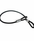 10 Pack 5mm Vinyl Coated Stainless Steel Wire Cable With Loops 12 Inch Lanyard Lock Security Chain For Outdoor Gates