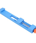 Premium Adjustable Cutting Machine Base Guide With Bi Directional Locking Brackets For Four To Six Inch Grinders, blue cutting guide