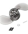 Propeller Kit For Three And A Quarter Inch Trolling Motor Shafts MKP 3 2061151 1378211 Includes Drive Pin Nut And Lock Washer 12V 24V Compatible Fits W M MAG Series Motors Pre 1994 Replacement shown with parts