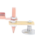 Heavy Duty Welding Magnet Head With 4mm Insulation Board For Smooth Metal Surfaces Super Strong Suction And Safety Shield.