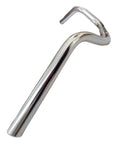 Flat Bar Handlebar 25.4mm Clamp For Road Cycling Replacement, 56cm Aluminum Alloy Lightweight And Strong, angled view