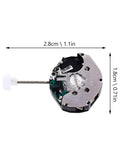 Five Pack Quartz Watch Movements Replacement 0.71 Inch Diameter DIY Wristwatch Repair Timepiece Parts Kit For Various Styles Easy Install Practical Watch Repair Accessories close-up
