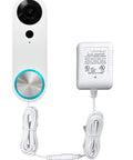 Power Up Your SimpliSafe Pro Video Doorbell Kit With No Wiring Needed, All In One Transformer, Adapter And Supply In White
