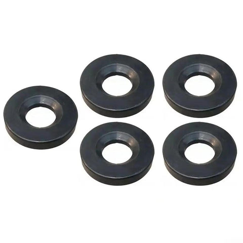 Five Rubber Pads For Shock Absorption And Vibration Control For Gym Equipment And Home Furniture Heavy Duty No Vibe Cushions