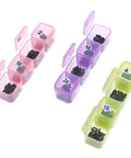 Ultimate 2800-Piece SMD SOT-23 Component Kit With 28-Value Types Including neatly organized in pink, purple, and green boxes
