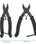 Bike Master Link Pliers For Bicycle Chains Missing Link Opener And Closer Two In One Tool Heavy Duty Steel Construction 