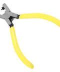 Heavy Duty Single Hole Punch Plier For Paper And Crafts, Metal Handheld Hole Puncher For Tags Cardstock And DIY Projects in yellow